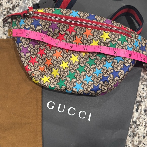 GG Supreme Monogram Star Print Belt Bag Multicolor - Picture 13 of 14